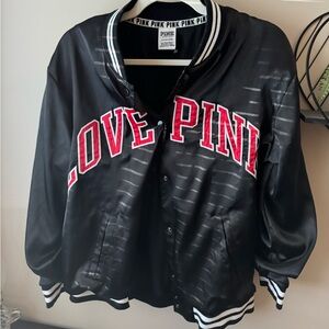 PINK bomber jacket